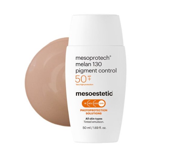 mesoprotech® melan 130 pigment control protector solar con color