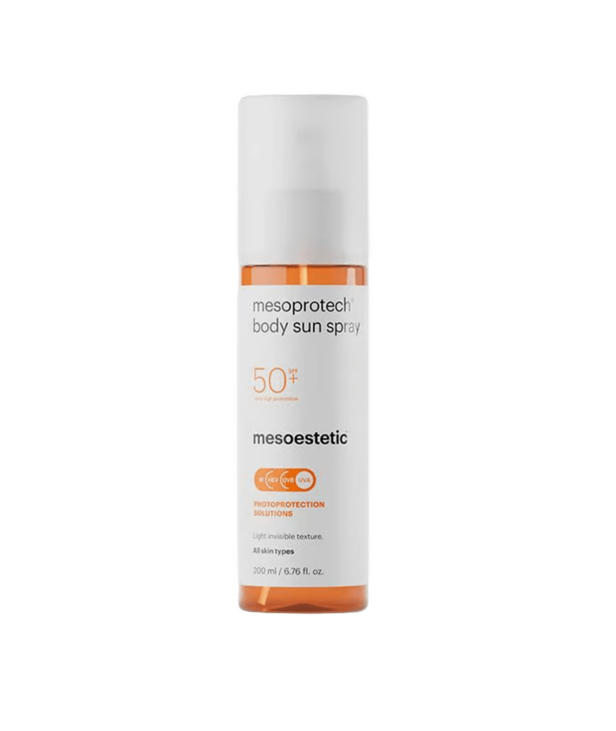 mesoprotech® body sun spray protector solar corporal en spray