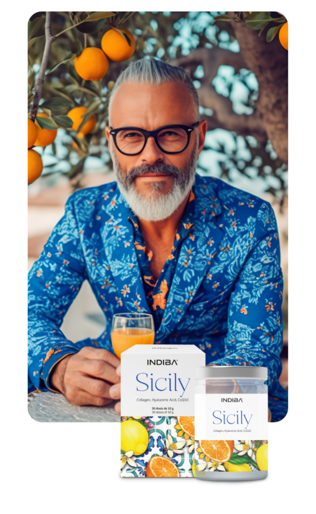 INDIBA Sicily Collagen, Hyaluronic Acid, CoQ10