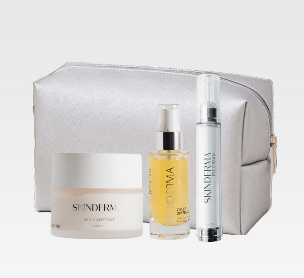 PACK SKINDERMA CREMA + SÉRUM VISIBLE DIFFERENCE Y EYE CONTOUR