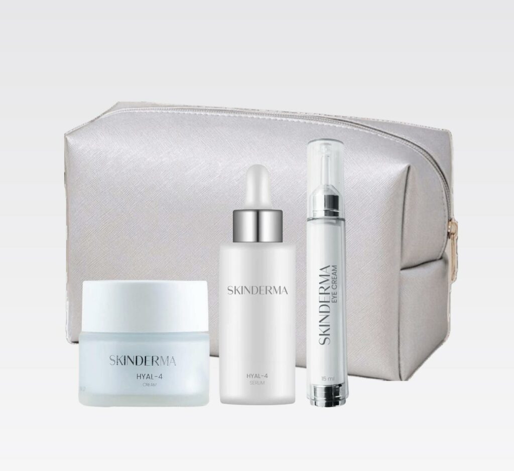 PACK SKINDERMA CREMA + SÉRUM HYAL4 Y EYE CONTOUR