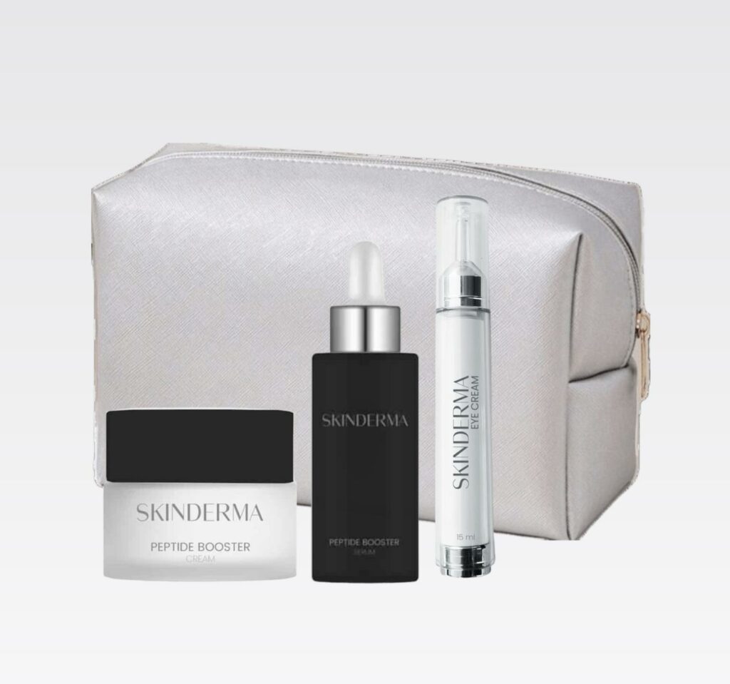 PACK SKINDERMA CREMA + SÉRUM PÉPTIDE BOOSTER Y EYE CONTOUR