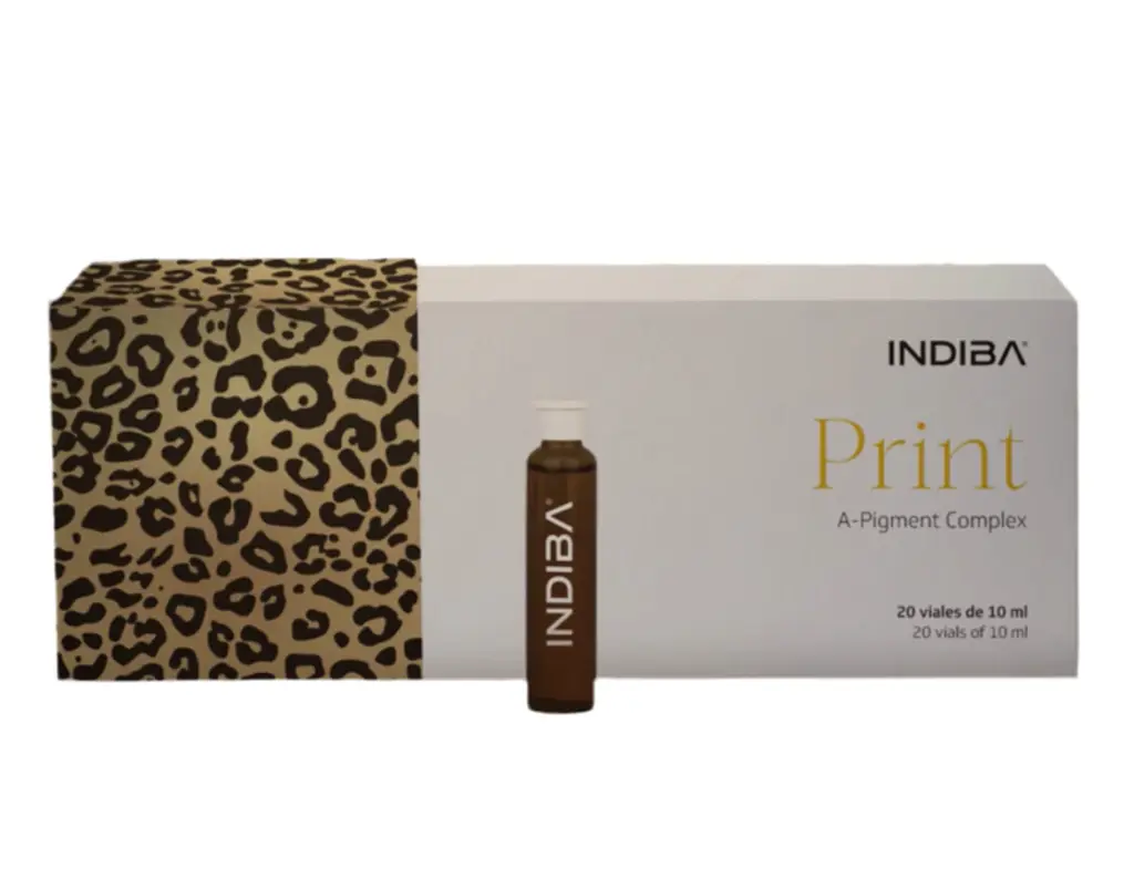 INDIBA PRINT - Nutricosmético para Prevenir, reducir y unificar manchas, hiper-pigmentaciones y ojeras.